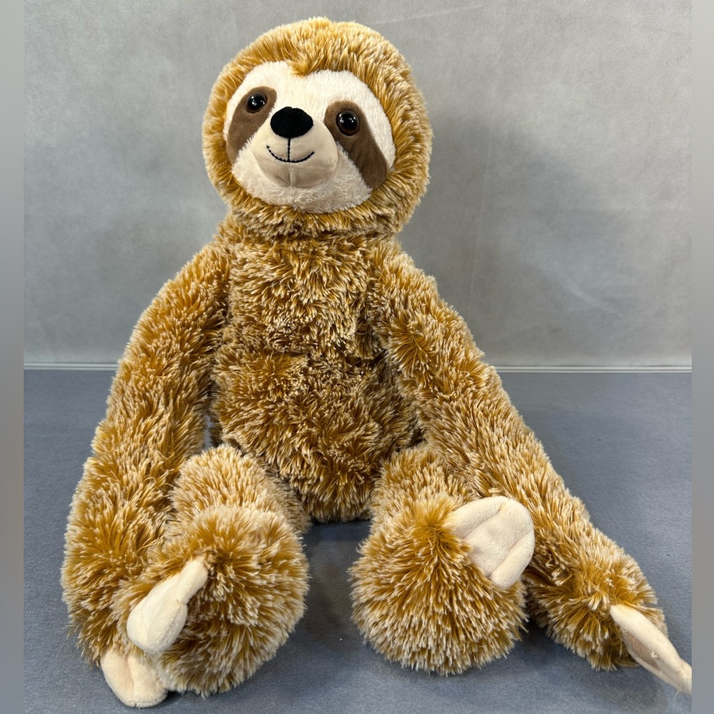Adorable Brown Sloth Plush Toy